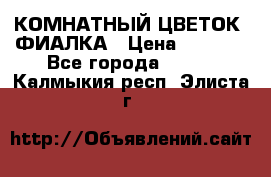 КОМНАТНЫЙ ЦВЕТОК -ФИАЛКА › Цена ­ 1 500 - Все города  »    . Калмыкия респ.,Элиста г.